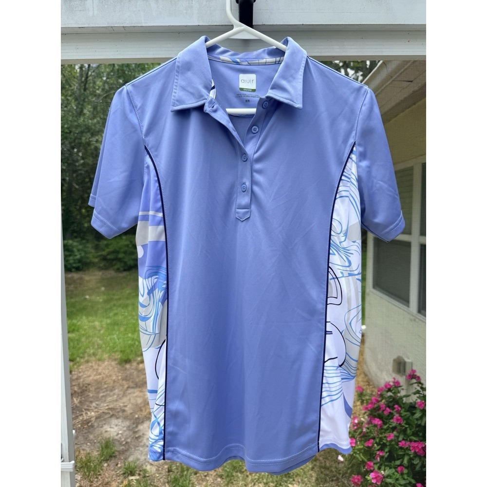 AUR Active Women's Golf Polo Shirts Short Sleeve Quick Dry Set Of 2 Size Medium - Picture 6 of 12